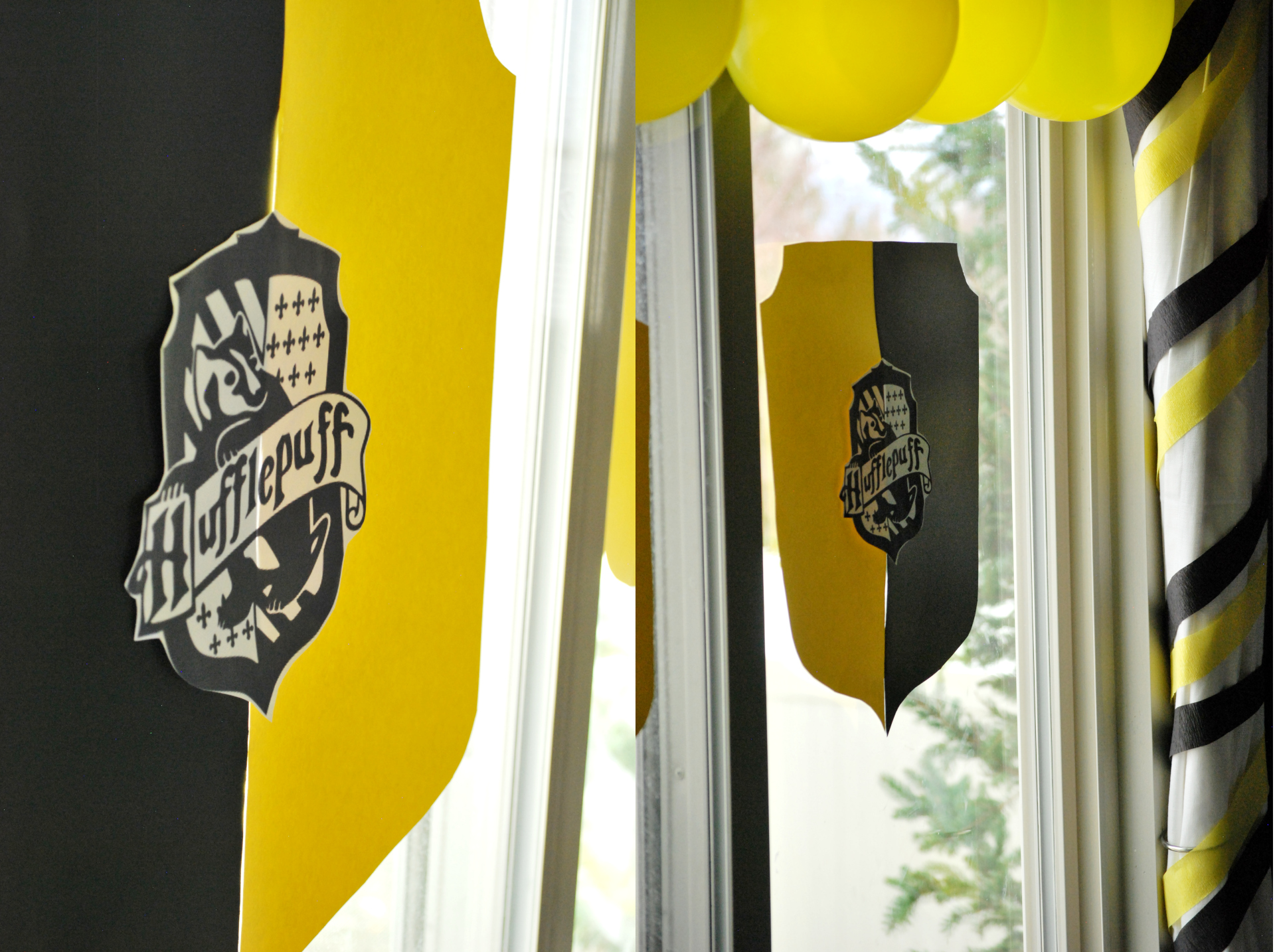 How to Make a Hogwarts House Banner DIY!